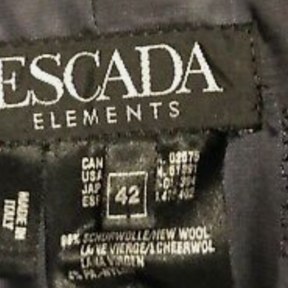 Escada elements women  dobel breasted jacket in perfect condition size 42 - Picture 7 of 10